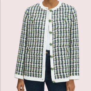 Kate Spade Metalic Tweed Jacket